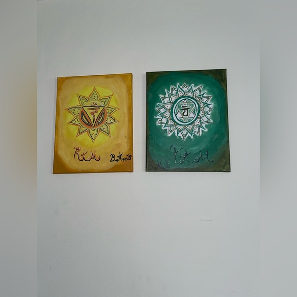 BLESSED ANGELS Chakra collection✨ Heart chakra painting - Picture 5 of 6